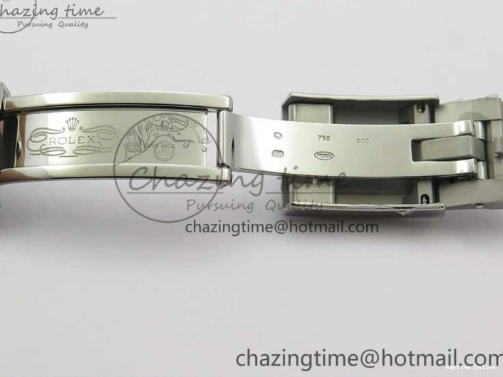 0130 Yacht-Master 116655 ARF SS Custom Made Black Ceramic Bezel on Oysterflex Rubber Strap A HighPerformance 3064